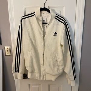 Adidas Lace bomber jacket